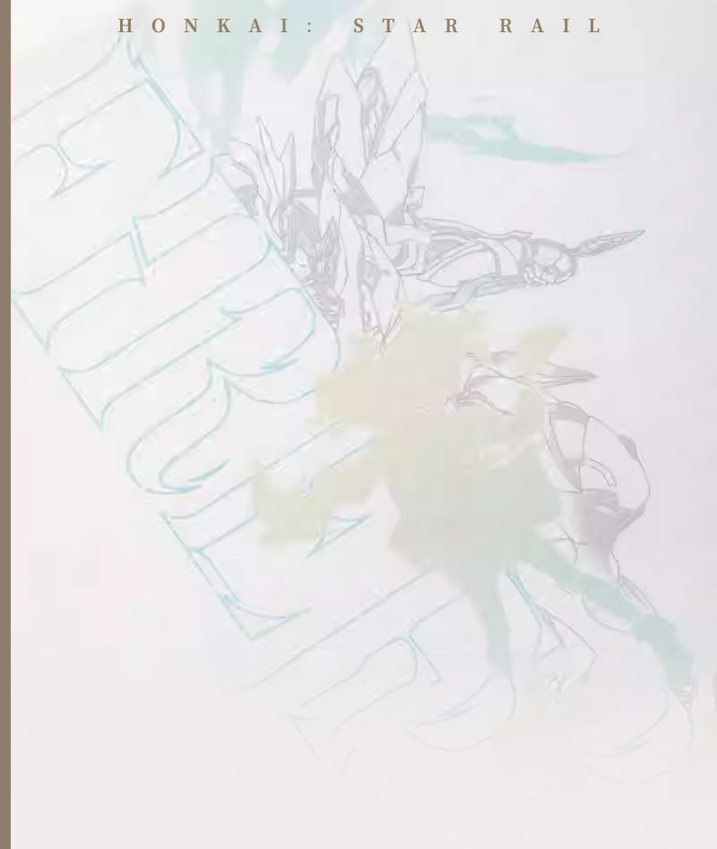274-[Copy]Honkai: Star Rail "Travel Diary" Shikishi Art Board - Castorice, Firefly & Robin