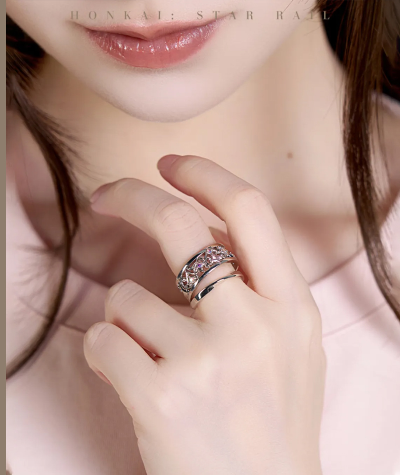 [Copy][Official Merch] Honkai: Star Rail Cyrene Impression Ring Set