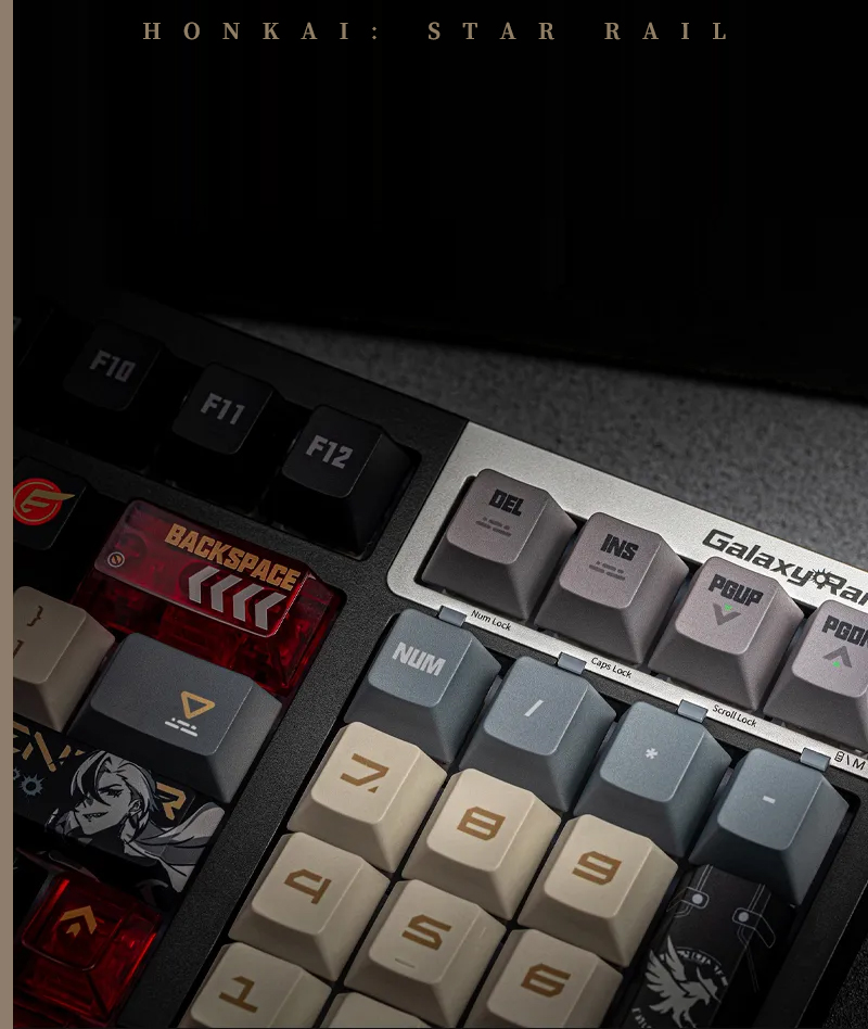 [Official Merch]  Honkai: Star Rail Boothill Mechanical Keyboard