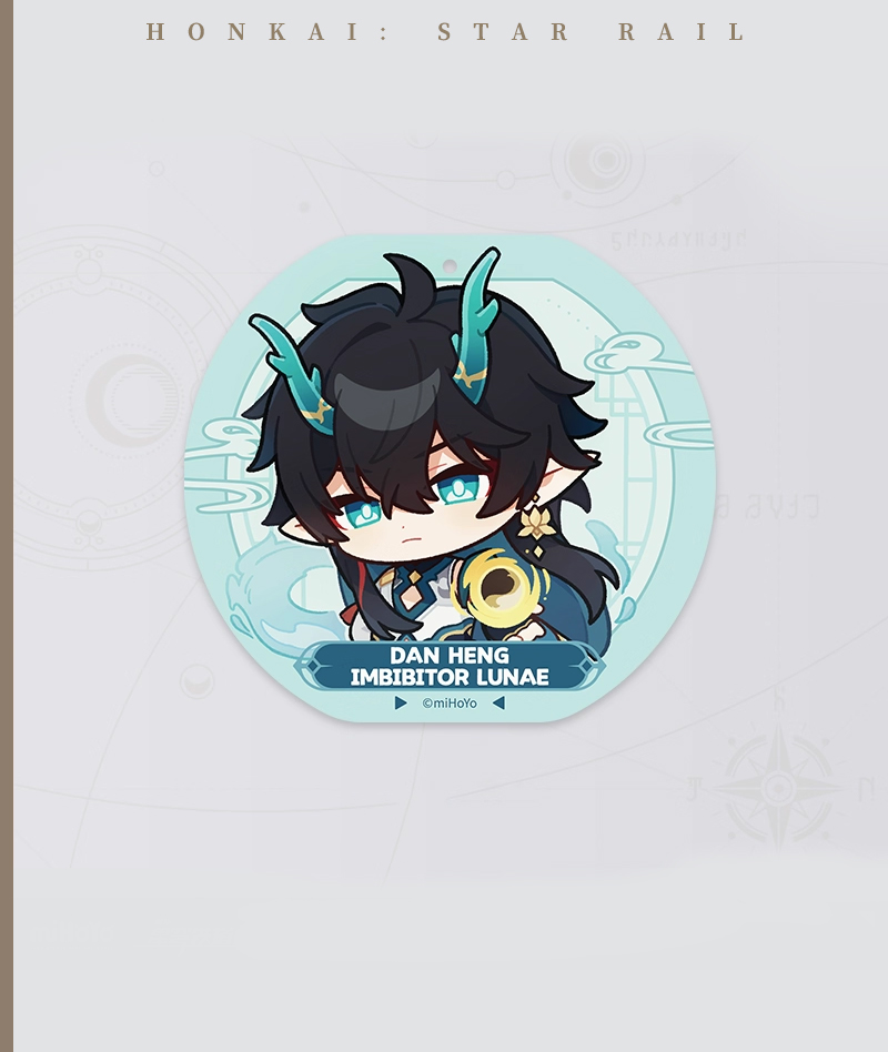 [Official Merch] HSR Dan Heng • Imbibitor Lunae Magnetic Phone Cooler B8X