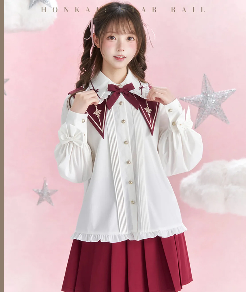 [Official Merch] Honkai Star Rail Hyacine Impression Blouse