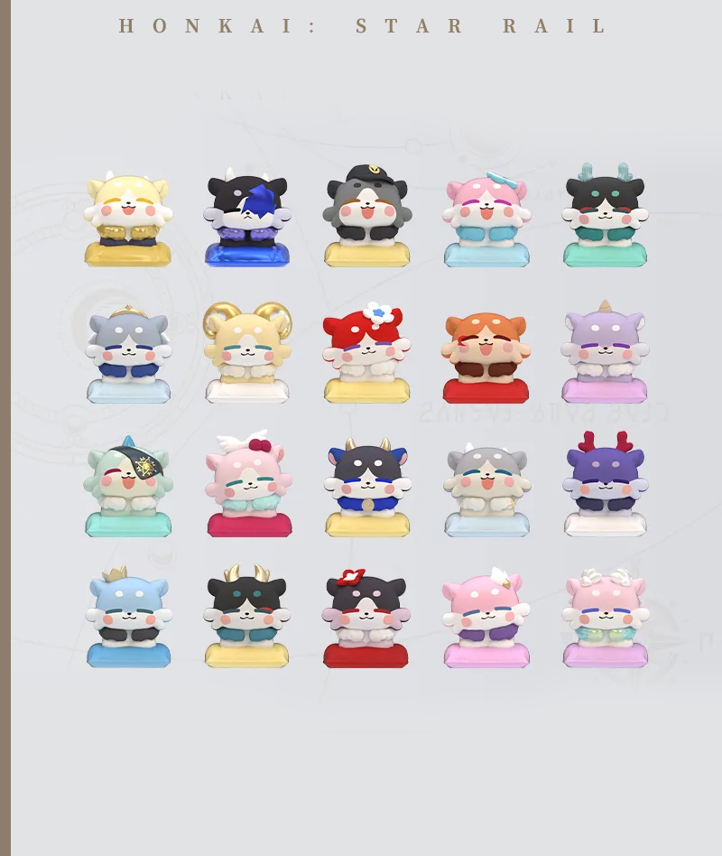 [Official Merch] Honkai: Star Rail Awooo Series Chimera Mini Figures Blind Bag Vol. 3