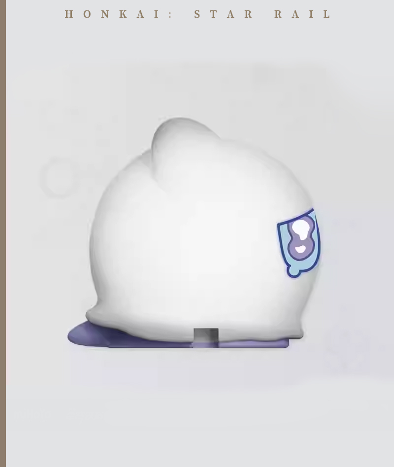 [Official Merch] HSR Wubbaboo Pat-Activated Night Light