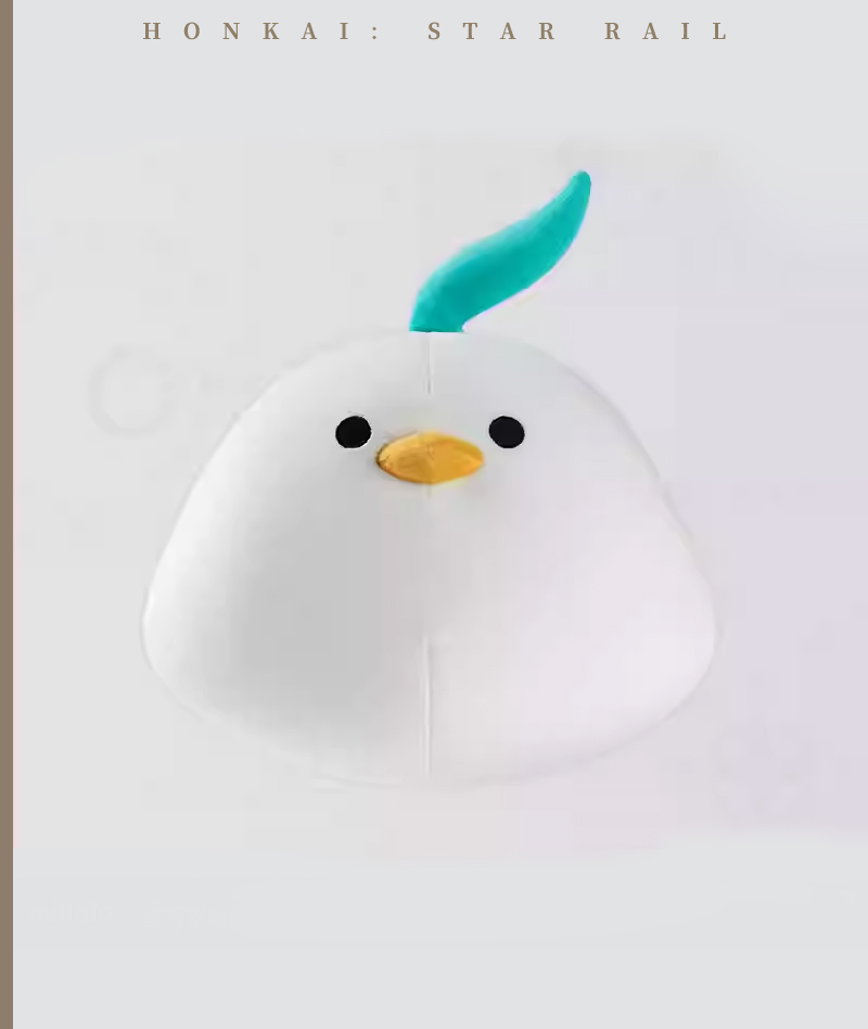 [Official Merch] HSR Qingque 2-in-1 Neck Pillow / Plushie
