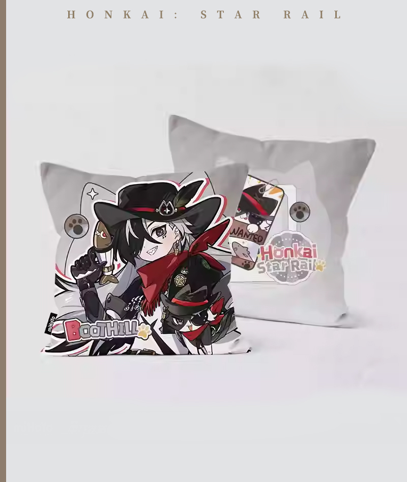 [Official Merch] HSR Chibi Cat Series Throw Pillow