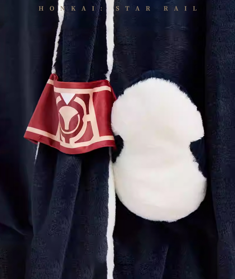 [Official Merch] HSR Pom-Pom Plush Shawl Blanket