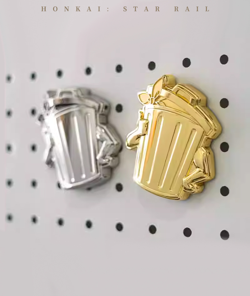 [Official Merch] HSR Lordly Trashcan Fridge Magnet