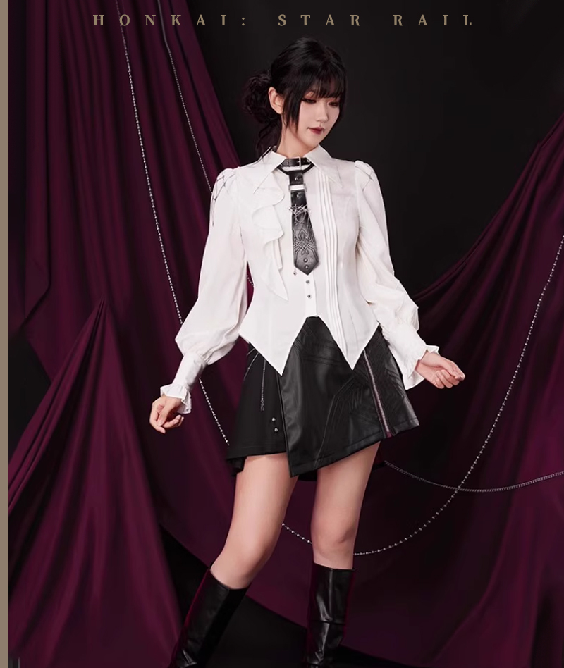 [Official Merch] HSR Kafka Impression Shirt