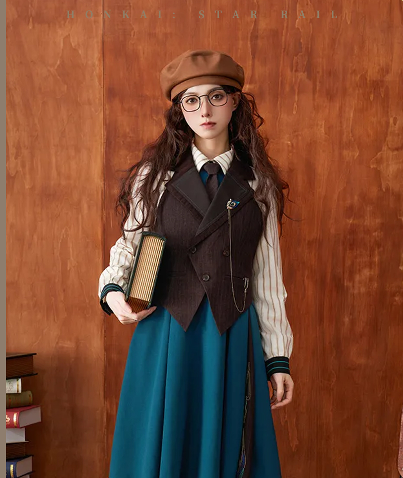 [Official Merch] HSR Aventurine Impression Vest