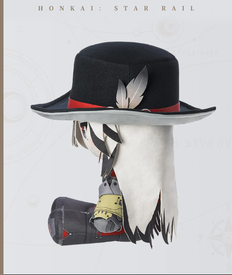 [Official Merch] Honkai: Star Rail Boothill Sitting Plush Doll