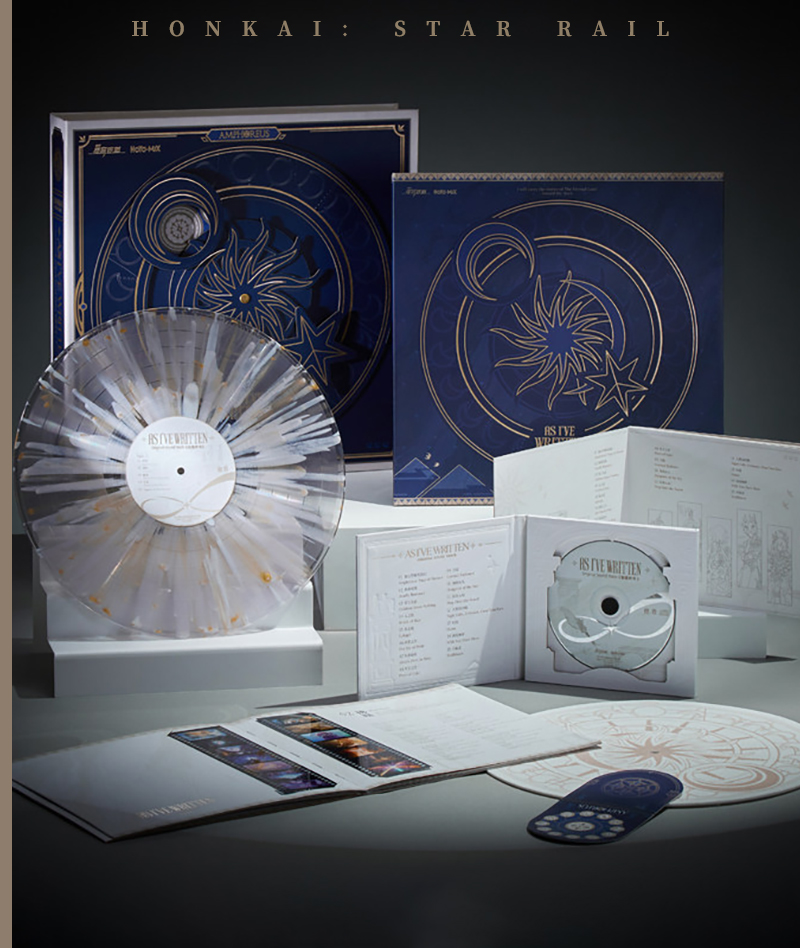 [Official Merch] Honkai Star Rail As I've Written Original Soundtrack Colored Vinyl Box Set