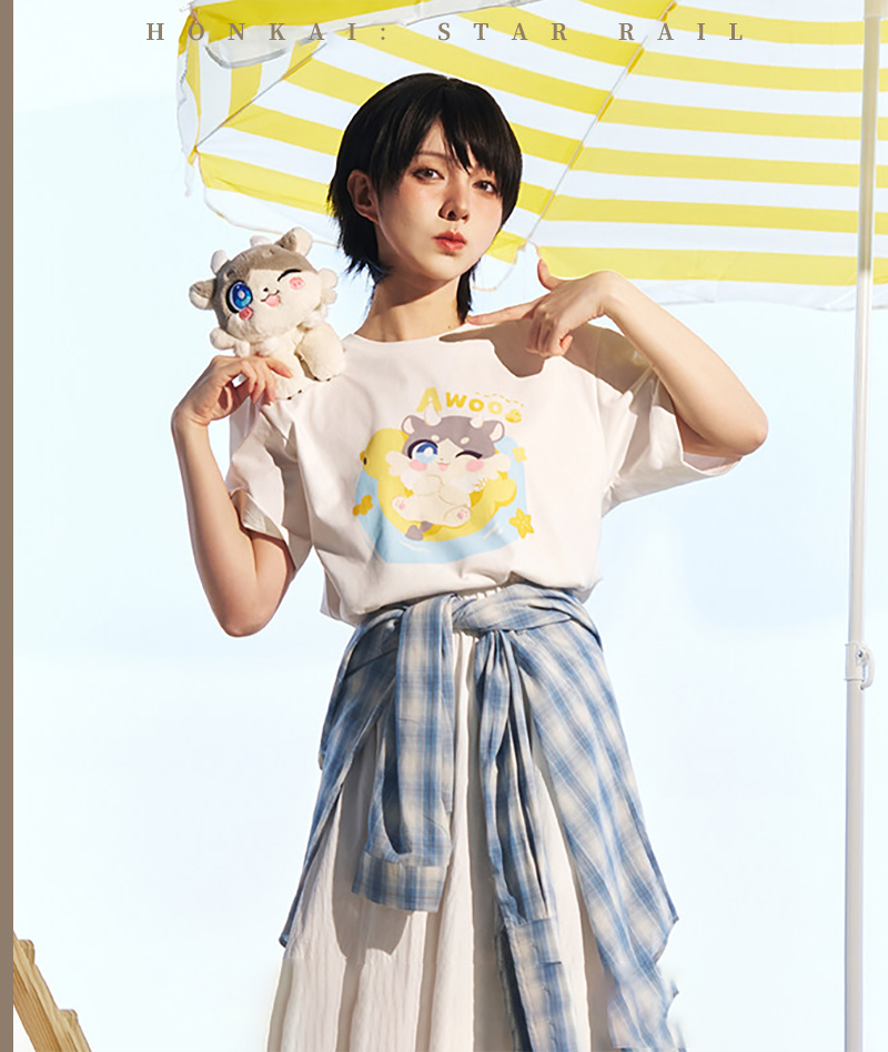 [Official Merch]  Honkai: Star Rail  Awooo Series T-Shirt