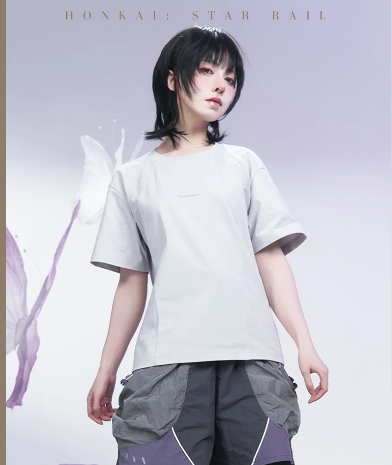 [Official Merch] Honkai: Star Rail Castorice Impression Clothing T-Shirt
