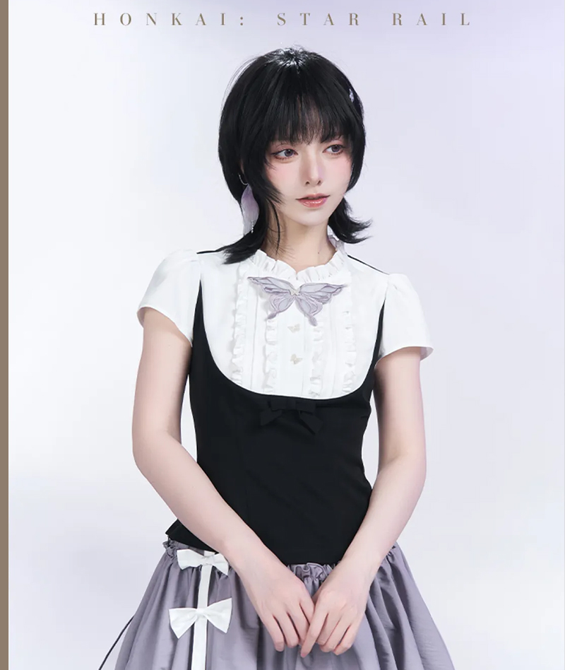 [Official Merch] Honkai Star Rail Castorice Impression Blouse