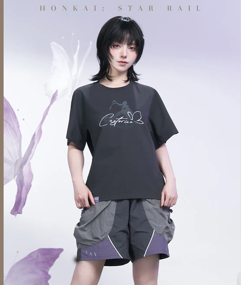 [Official Merch] Honkai: Star Rail Castorice Impression Clothing Functional Shorts