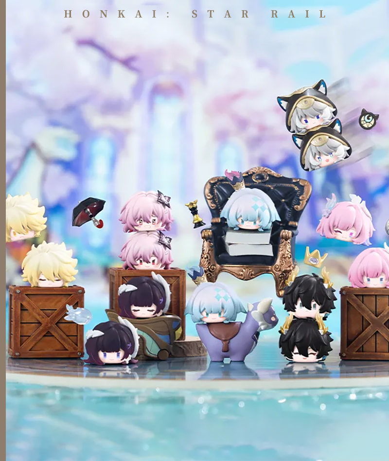 [Official Merch] Honkai: Star Rail Amphoreus Heroes Stacking Figures Blind Box Vol.2