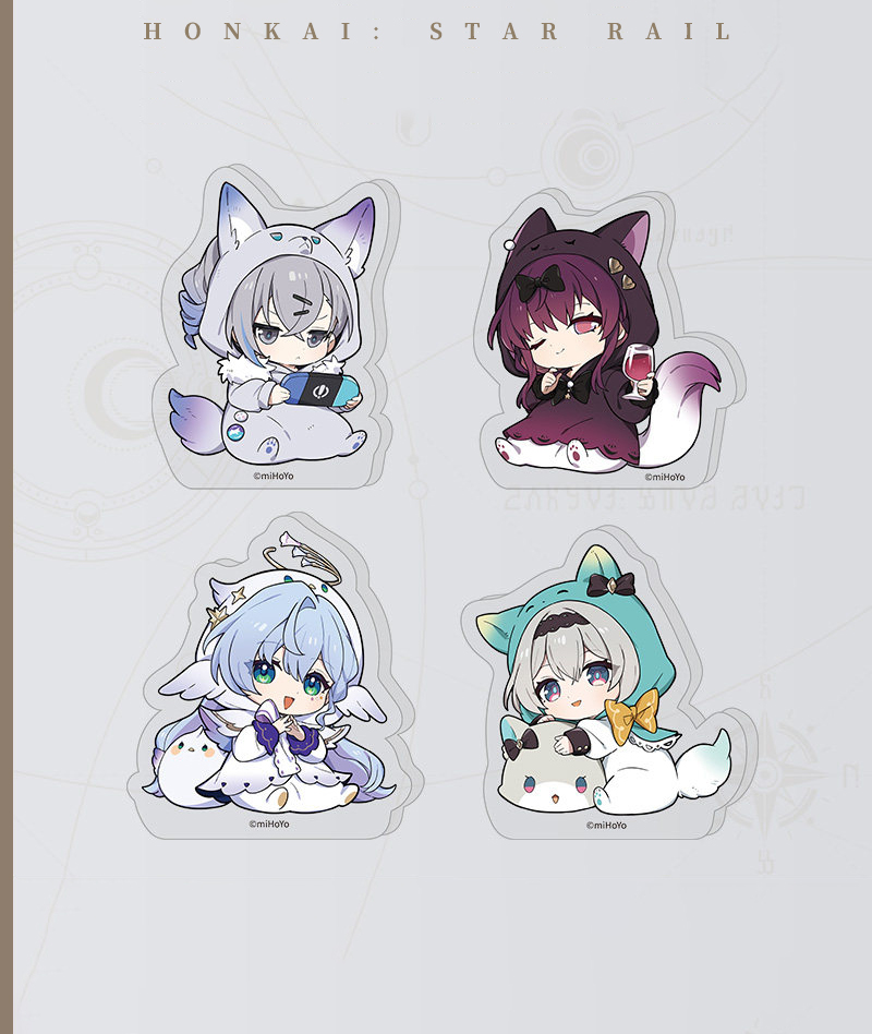 [Official Merch] Honkai: Star Rail Chibi Mini Stand - Girls Dormitory Series