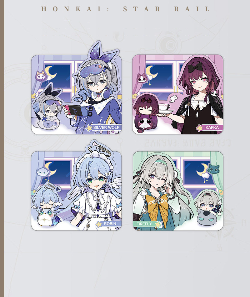 [Official Merch] Honkai: Star Rail Collectible Cards - Girls Dormitory Series