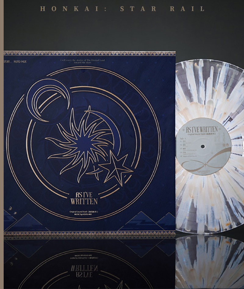 [Official Merch] Honkai Star Rail As I've Written Original Soundtrack Colored Vinyl Box Set