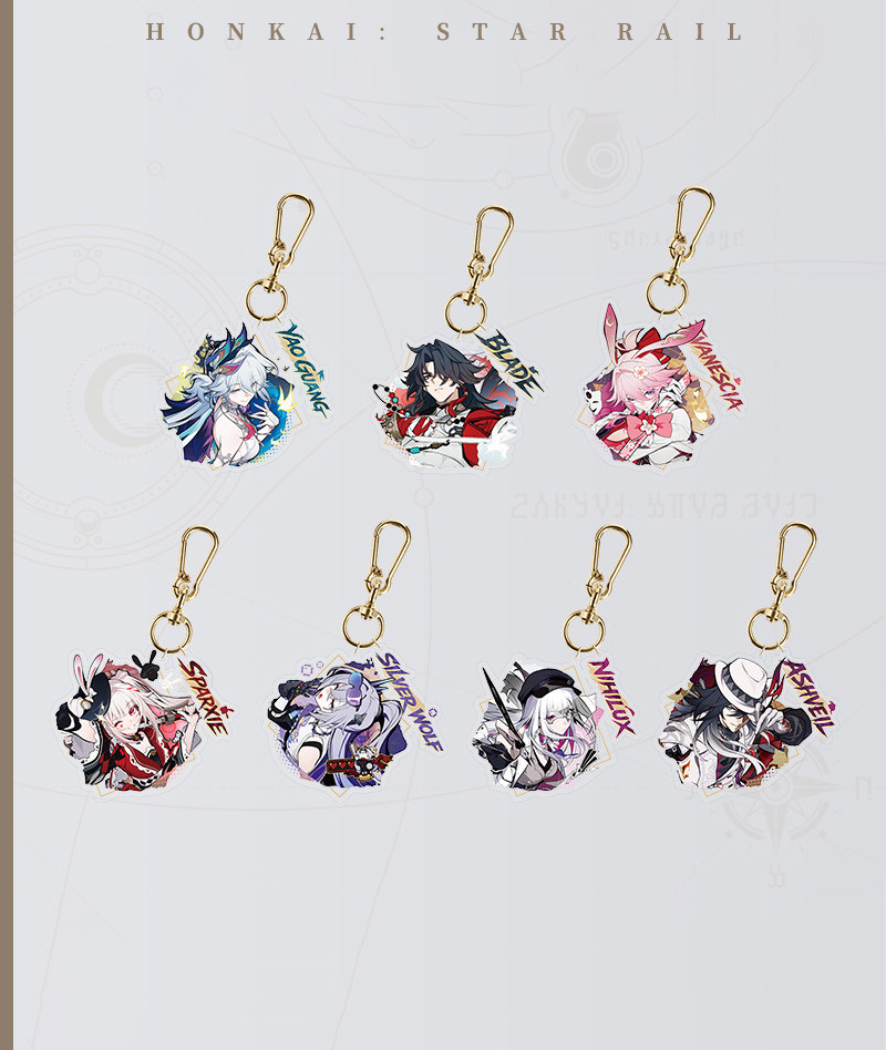 [Official Merch] Honkai: Star Rail Aha Universe Series Acrylic Charm