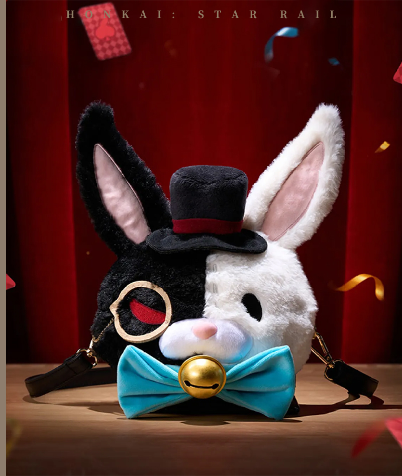 [Official Merch] Honkai: Star Rail Sparkle & Sparxie Series Plush Crossbody Bag