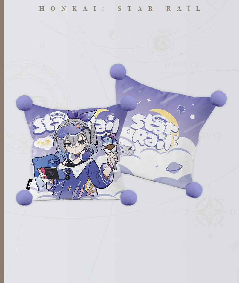 [Official Merch] Honkai: Star Rail Throw Pillows - Girls Dormitory Series