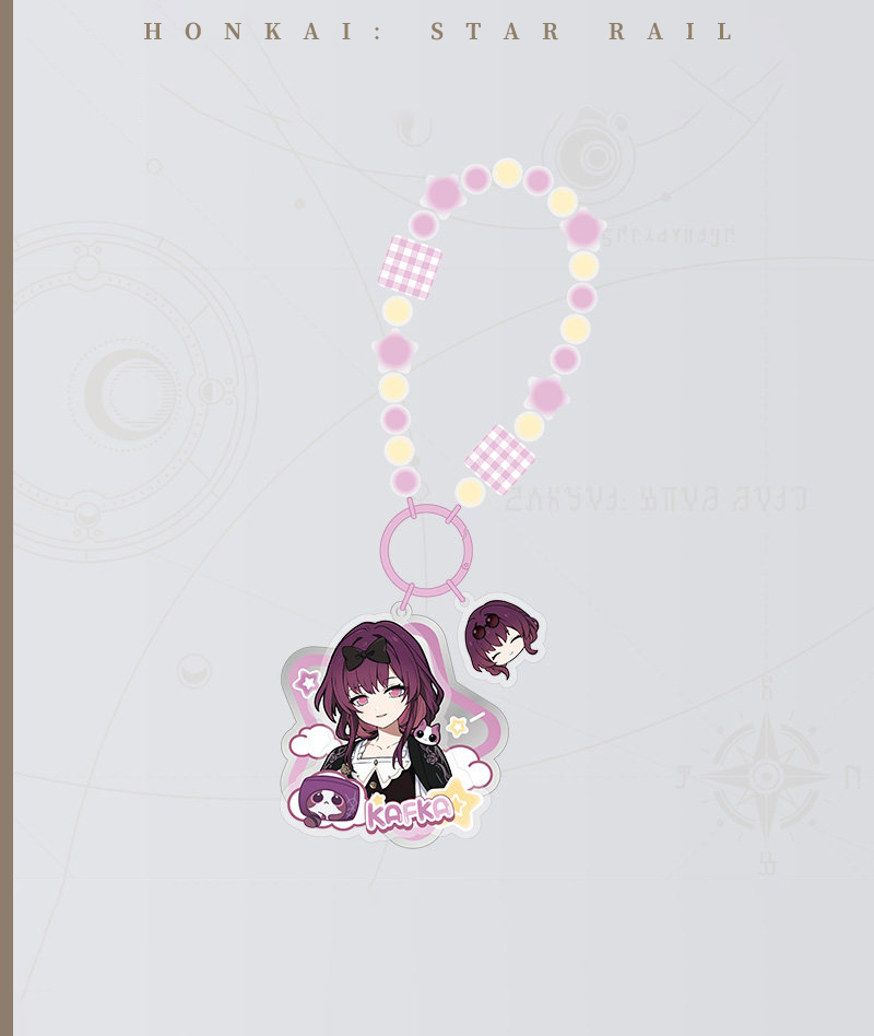 [Copy][Official Merch] Honkai: Star Rail Keychains - Girls Dormitory Series