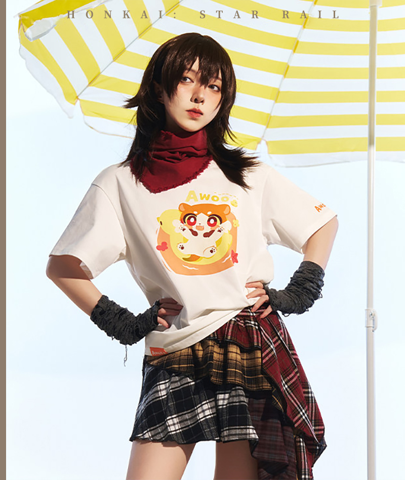 [Official Merch]  Honkai: Star Rail  Awooo Series T-Shirt