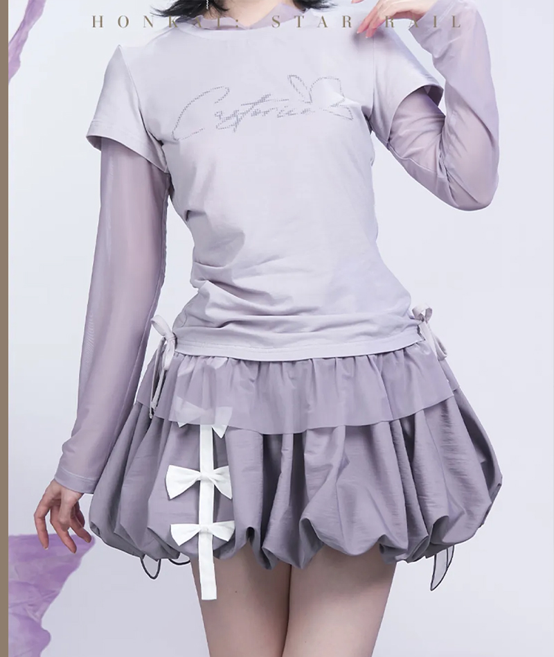 [Official Merch] Honkai Star Rail Castorice Impression Bubble Skirt