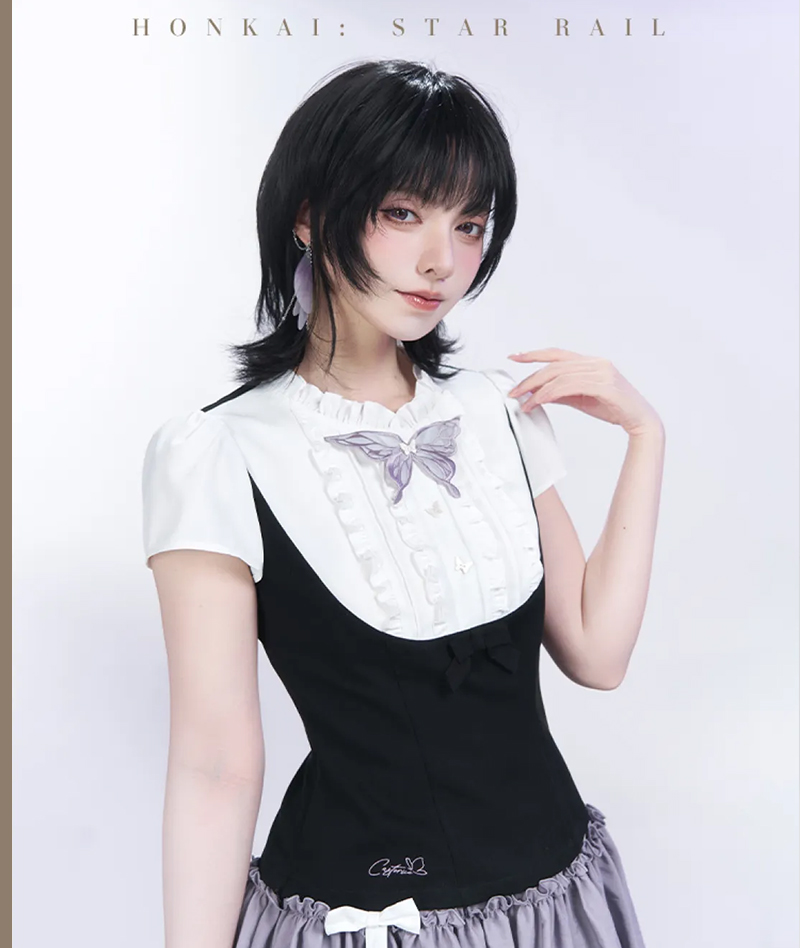[Official Merch] Honkai Star Rail Castorice Impression Blouse
