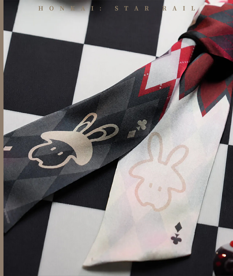 [Official Merch] HSR Character Impression Series Mulberry Silk Scarf Set - Sparxie Ver.