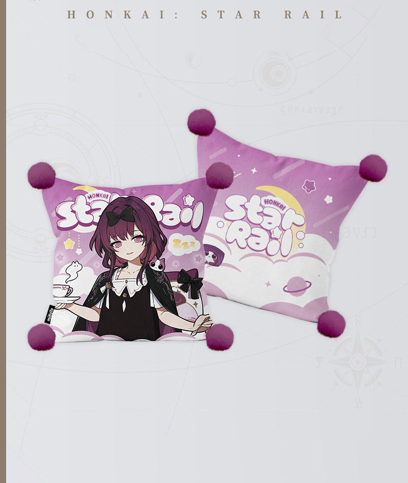 [Official Merch] Honkai: Star Rail Throw Pillows - Girls Dormitory Series