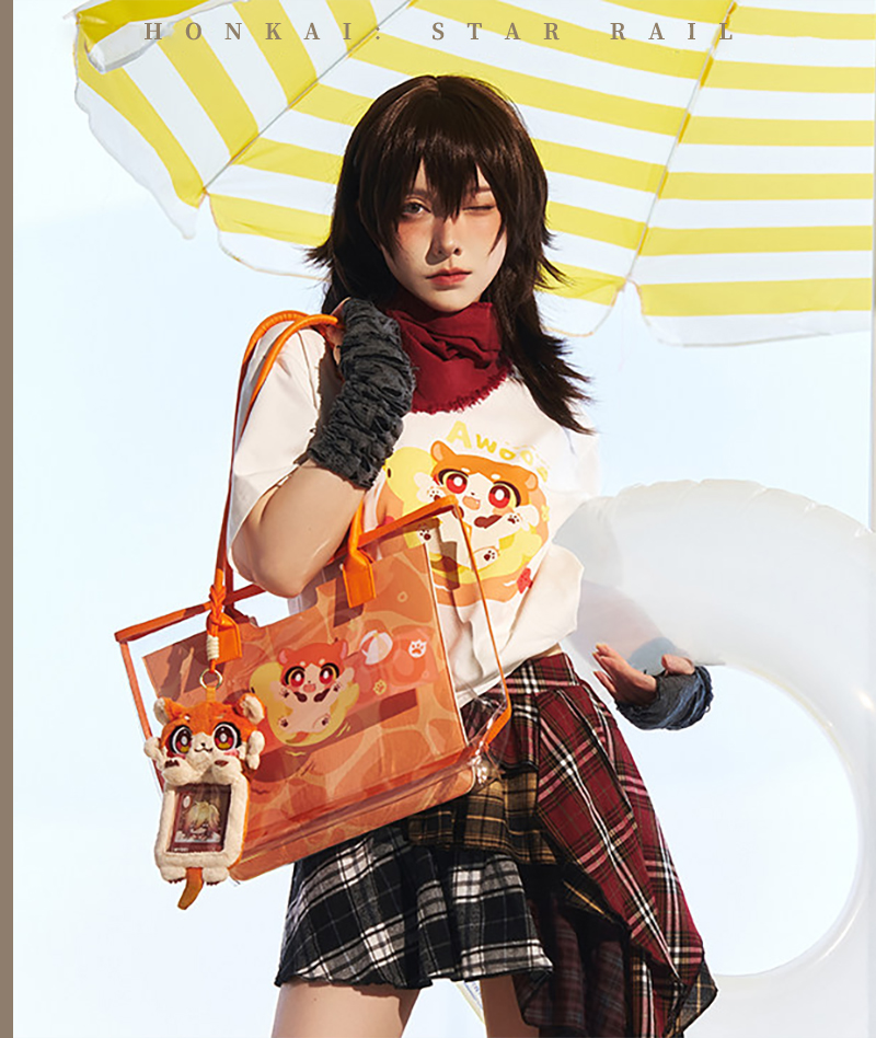 [Copy][Copy][Official Merch]  Honkai: Star Rail  Awooo Series Chimera Jelly Tote Bag