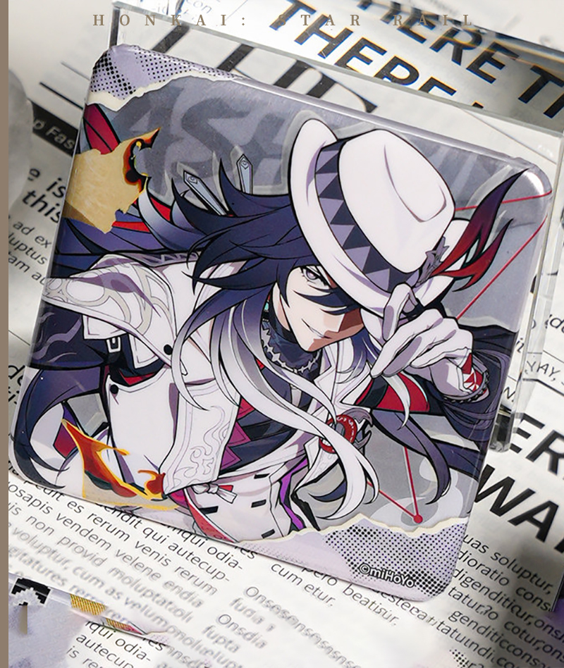 [Official Merch] Honkai: Star Rail Aha Universe Series Square Badge