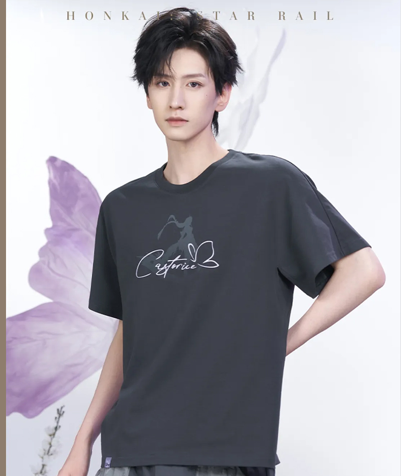 [Official Merch] Honkai: Star Rail Castorice Impression Clothing T-Shirt