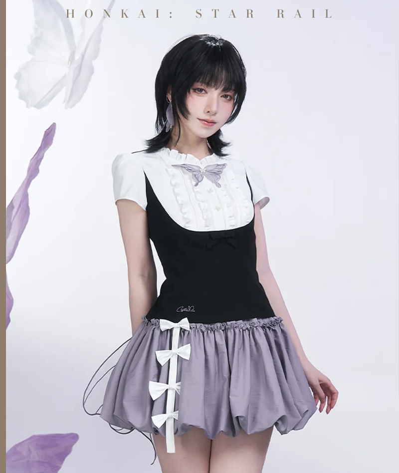 [Official Merch] Honkai Star Rail Castorice Impression Blouse