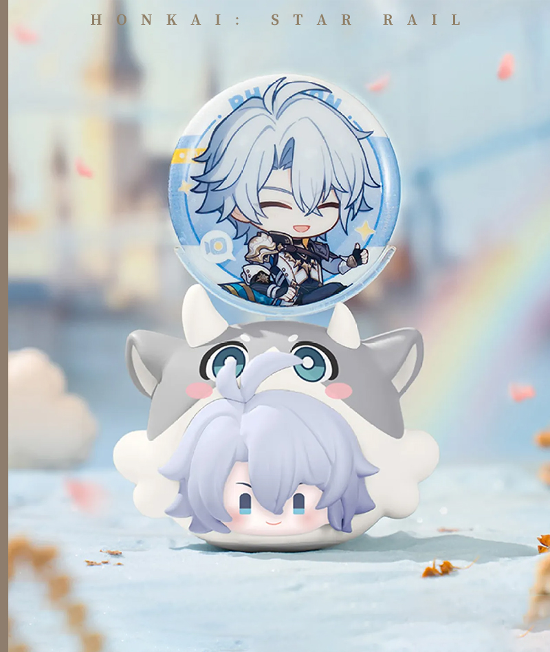 [Official Merch] HSR Roly-Poly Wobbler Blind Box Figures Cosmic Amusement Park