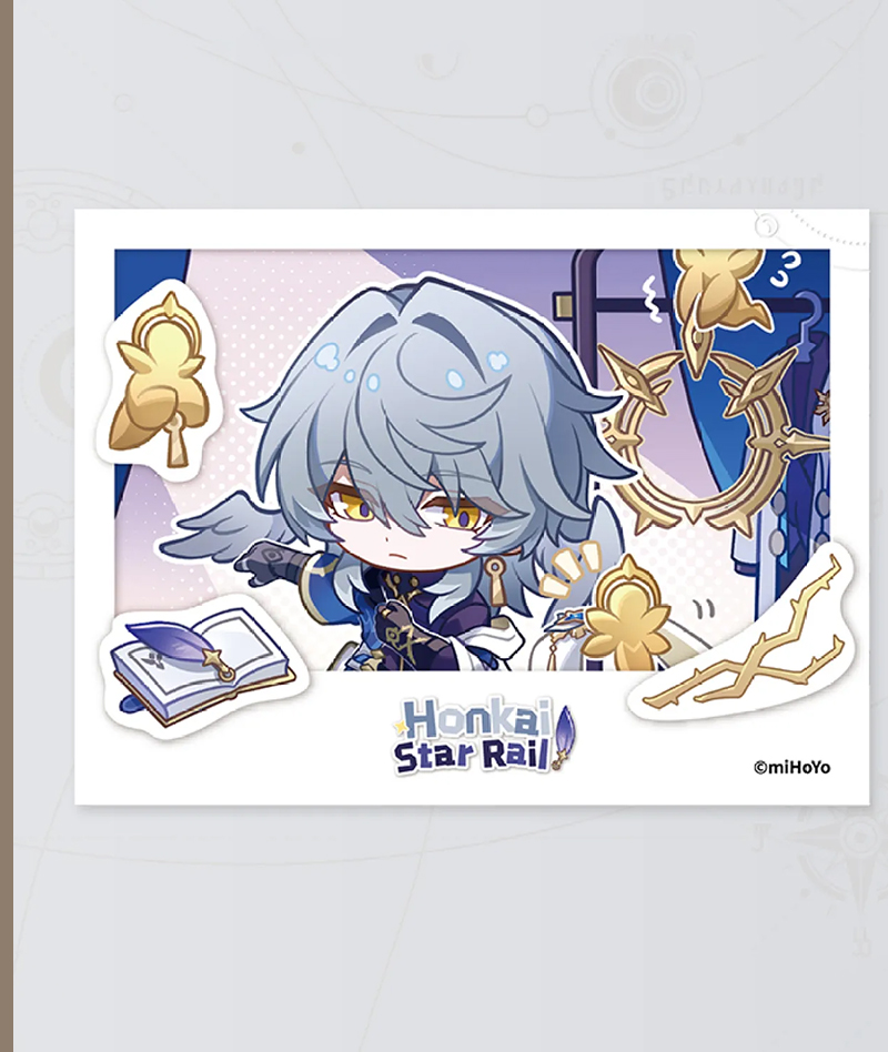 [Copy][Official Merch] HSR Pom-Pom Photo Album Series Polaroid-Style Cards Vol. 4