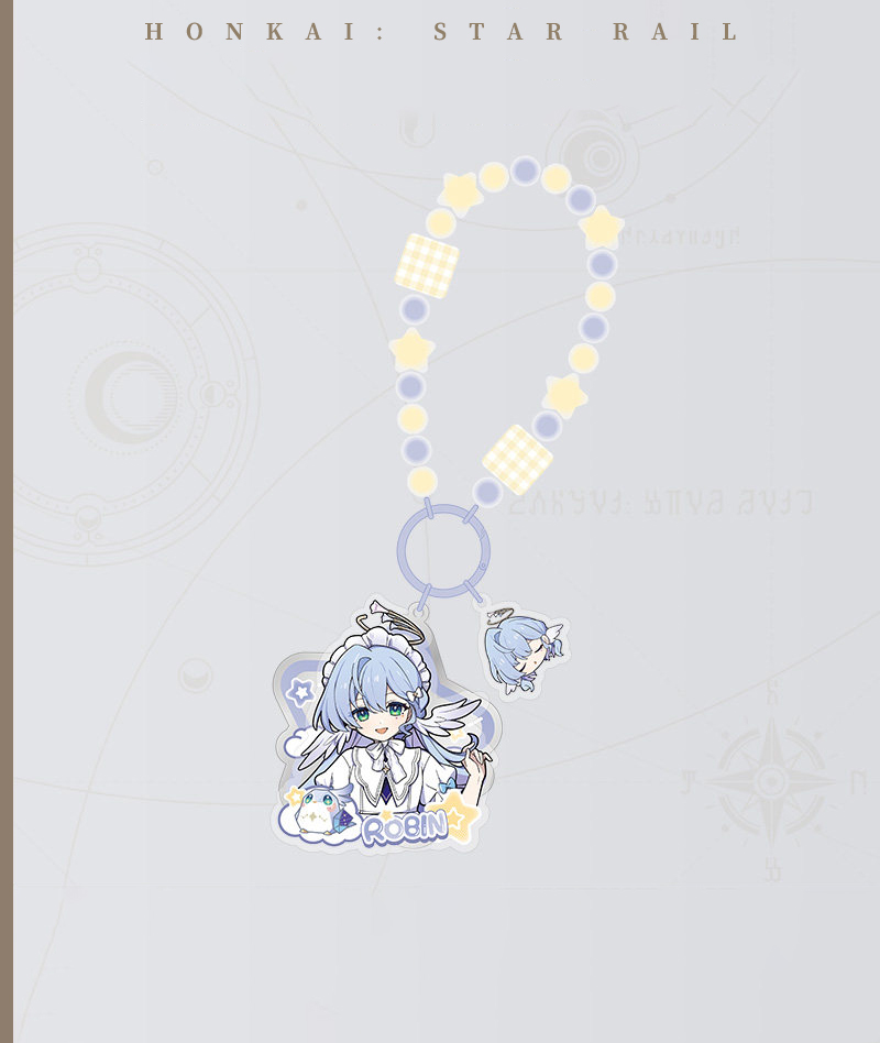 [Copy][Official Merch] Honkai: Star Rail Keychains - Girls Dormitory Series