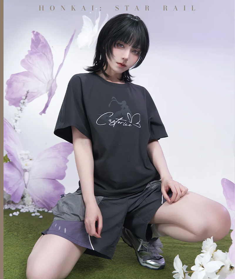 [Official Merch] Honkai: Star Rail Castorice Impression Clothing T-Shirt