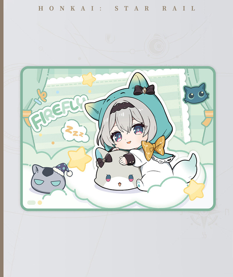 [Official Merch] Honkai: Star Rail Chibi Throw Blanket - Girls Dormitory Series