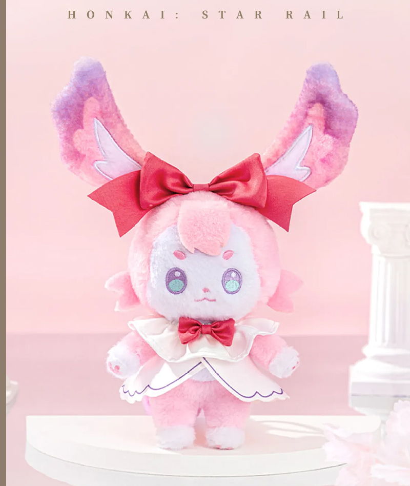 [Official Merch] Honkai: Star Rail Cyrene Badge & Plush Charm - Holiday Ver.