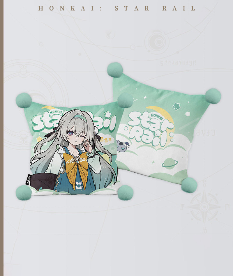 [Official Merch] Honkai: Star Rail Throw Pillows - Girls Dormitory Series