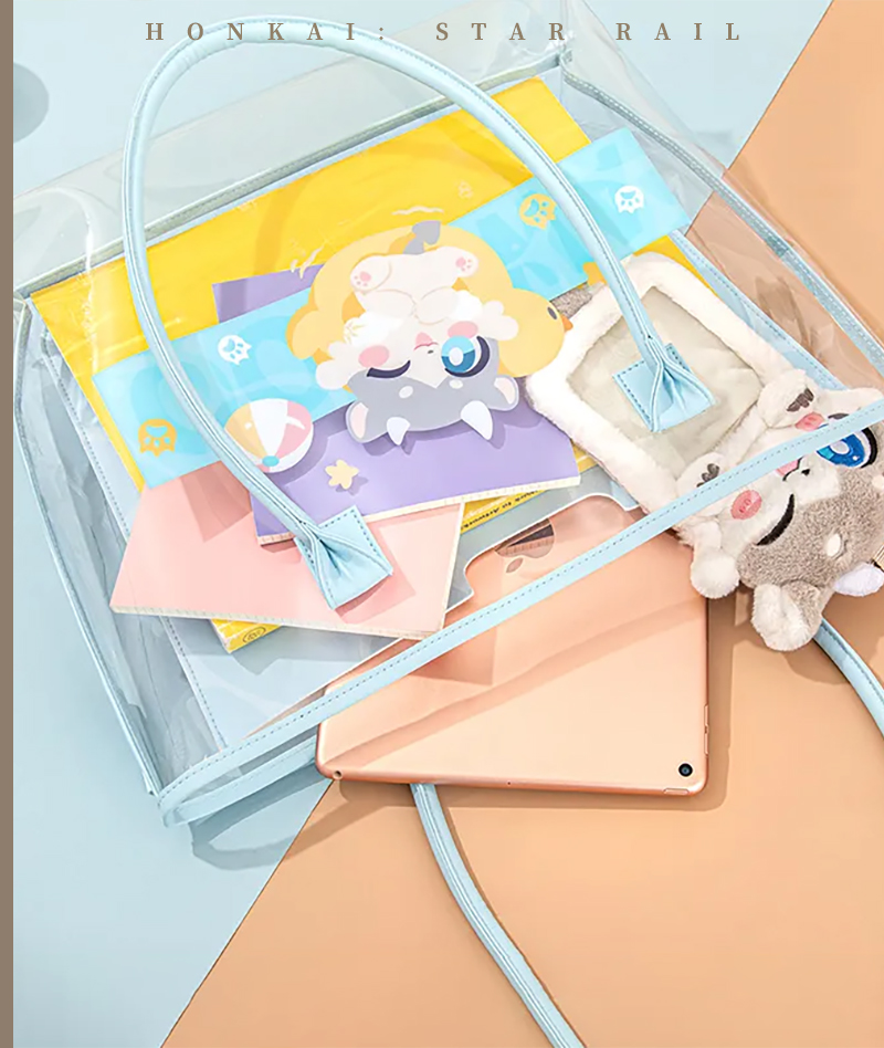 [Copy][Copy][Official Merch]  Honkai: Star Rail  Awooo Series Chimera Jelly Tote Bag
