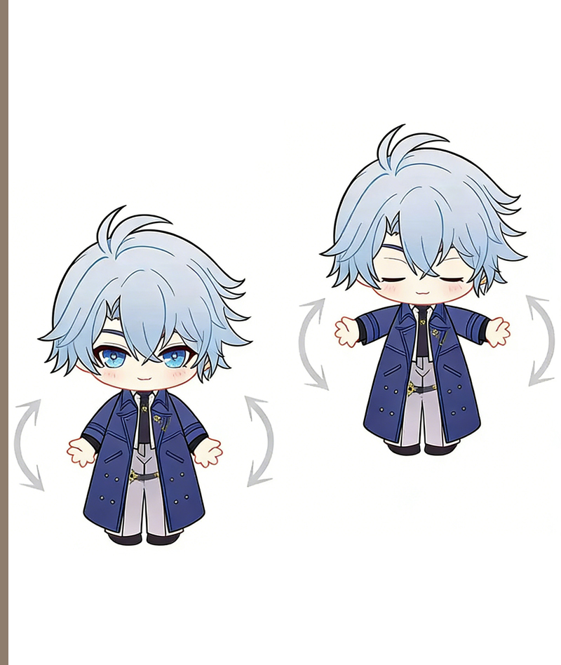 Honkai: Star Rail Movable Acrylic Stand & Photo Prop Stick