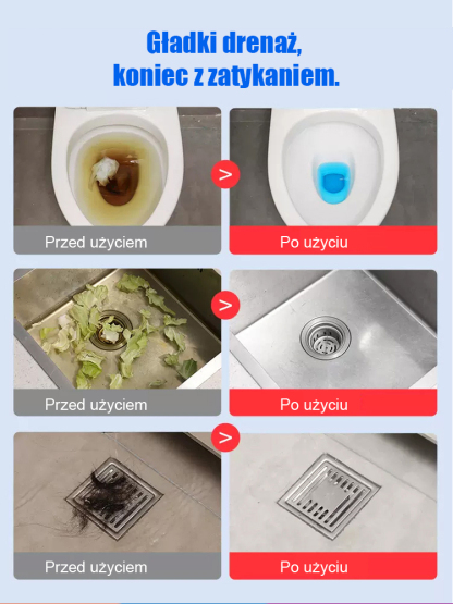 Środek do rozpuszczania zatorów w rurach