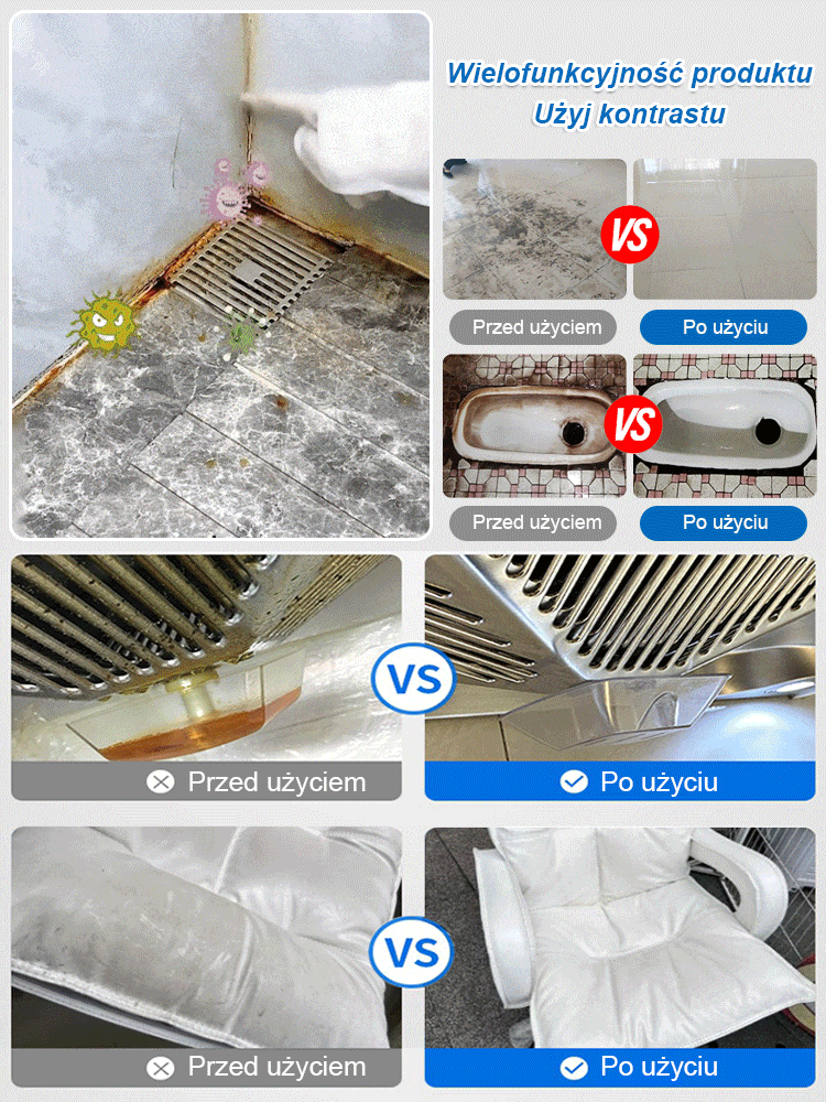 Domowy środek czyszczący na bazie kwasu szczawiowego