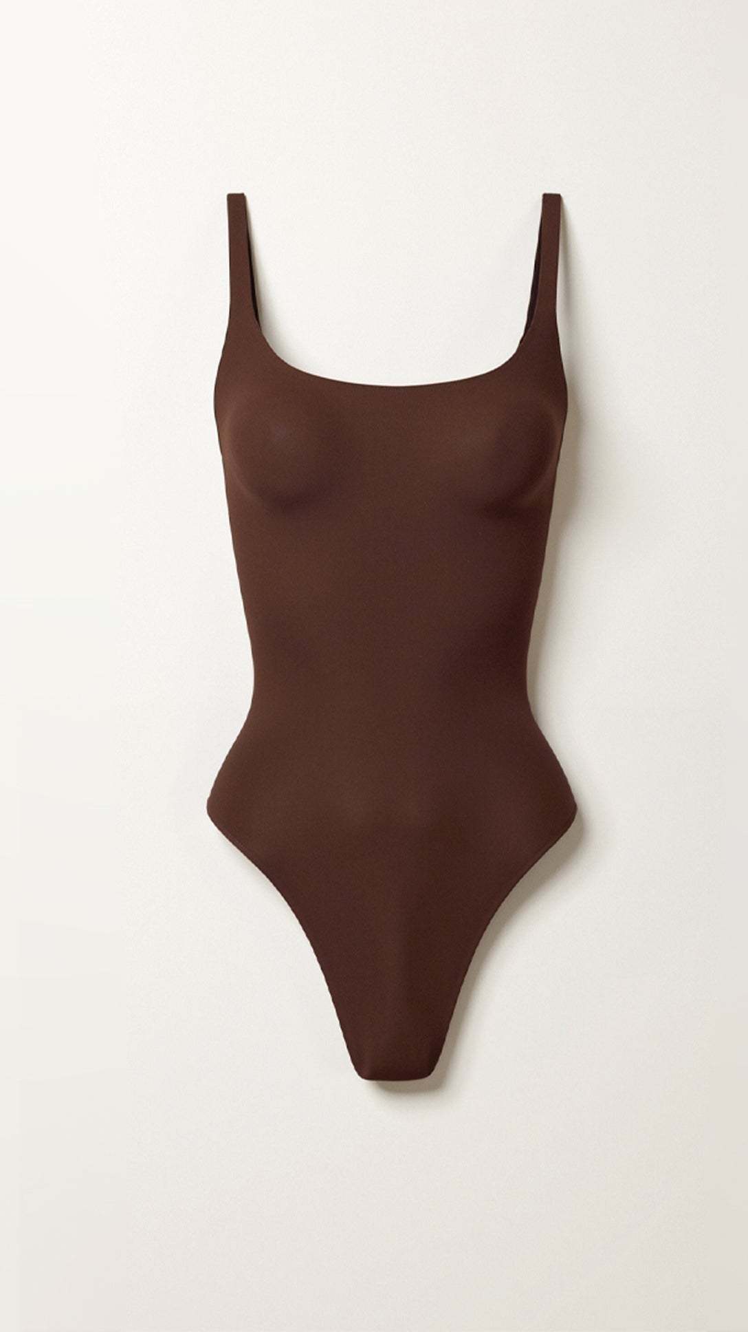 Core Sculpt Plunge Thong Bodysuit