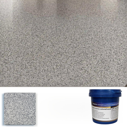 Jednorázová aplikace: modernizace epoxidového barevného pískového podlahového nátěru