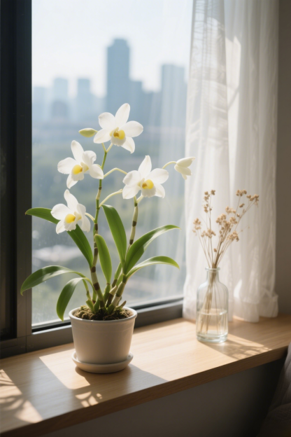 Parfém Dendrobium zlepšuje spánek, zelená rostlina čistí vzduch 